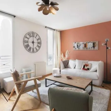 Peaceful - 1bd 2p - Epinettes * Paris